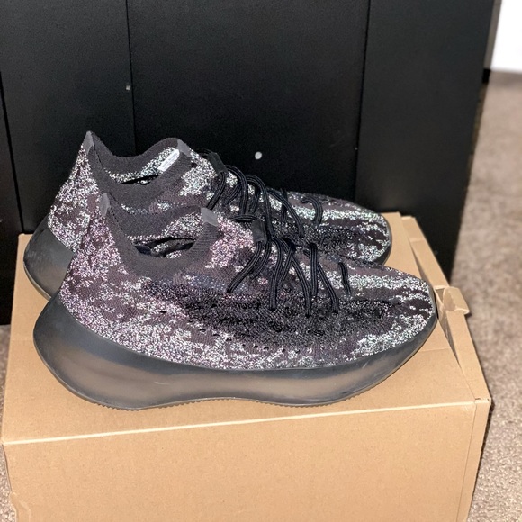 Yeezy Boost 380 Onyx Reflective size 9 - Picture 3 of 10